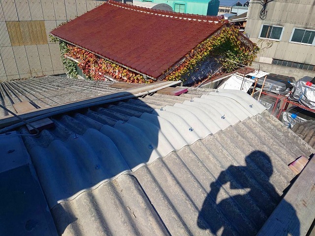 稲美町の棟交換工事完了